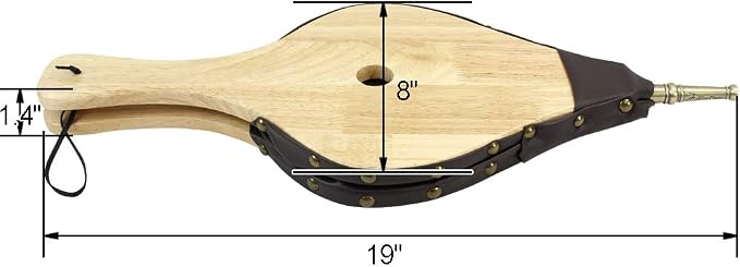 INNO STAGE Air Blower 19x8 Cast Nozzle Bellows - Image 2