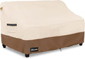 3-Seater Patio Sofa Cover, 76W x 32.5D x 33H Inches Outdoor Couch Cover by PatioFurnitureCovers