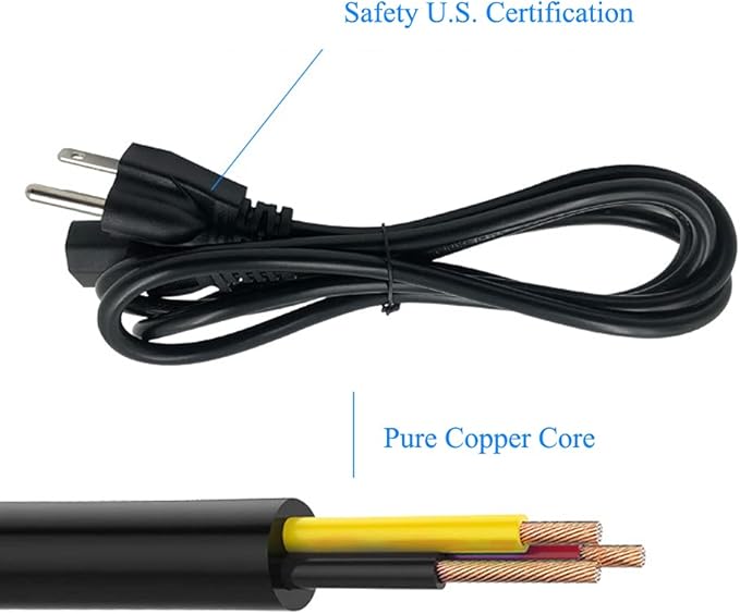 Pellet Smoker Grill Power Cord Kit Replacement Part Compatible - Image 3