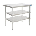 Stainless Steel Table Commercial Stainless Steel Prep Table 18 x 30 Inch by KUARBARR