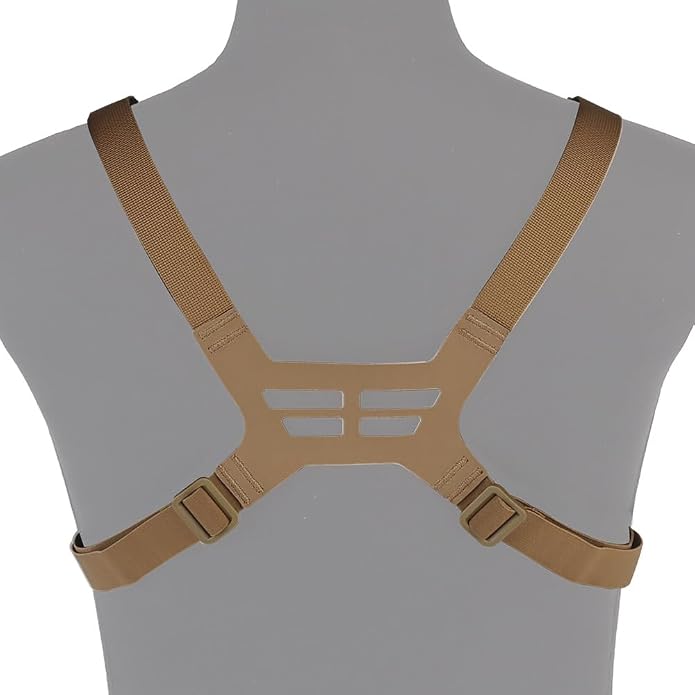 FoldPanel Tactical Chest Vest Pouch Set, Chest Rig Phone Mount as 4.7-6.7" - Image 5
