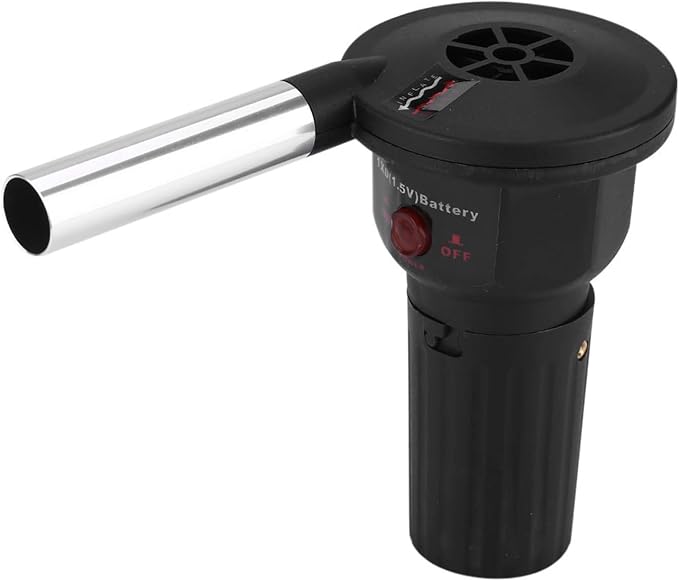 BBQ Air Blower, Portable Handheld Electric Blower Electric Fireplace Bellows - Image 6