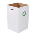 Box USA 40 Gallon 18" L x 18" W x 30" H 10-Pack Cardboard Trash Cans and by BOXUSA