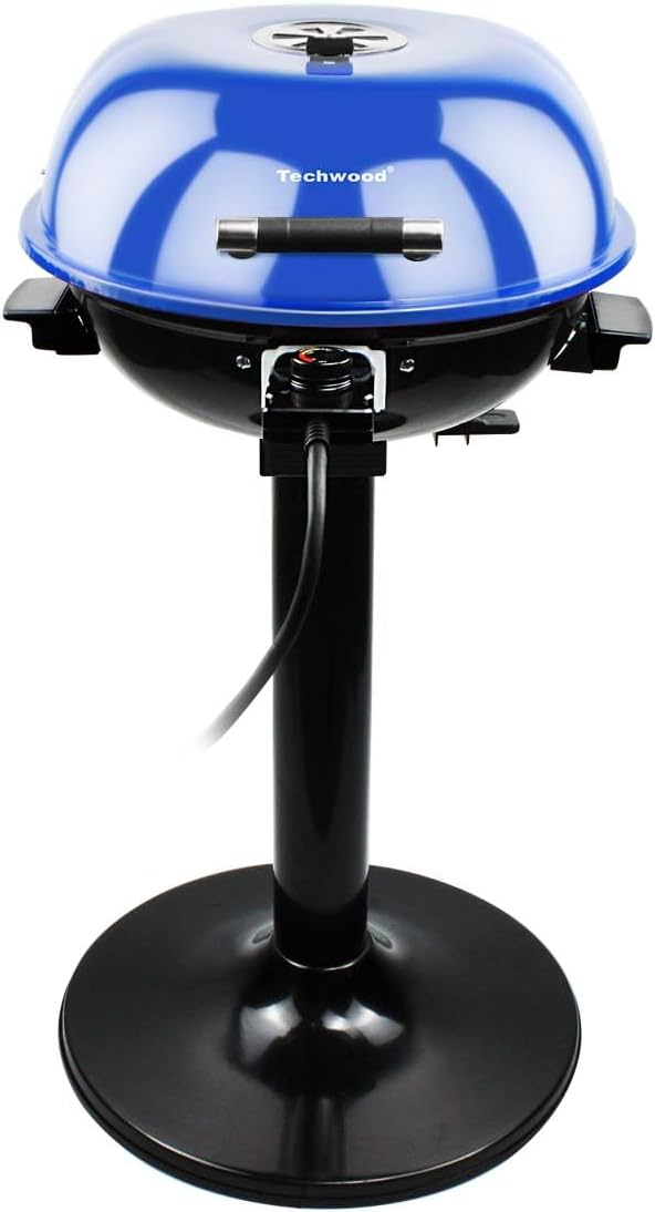 Techwood 1600W Indoor Outdoor Electric Grill, Electric BBQ Grill, Portable by Techwood