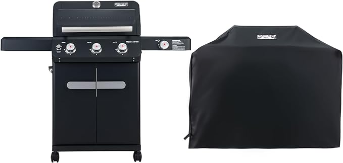 Monument Grills Outdoor Barbecue Stainless Steel 3 Burner Propane Gas Grill by MonumentGrills