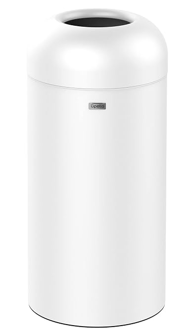 71 Liter / 18.8 Gallon Commercial Open Top Trash Can, Big Capacity, Brushed by Upella
