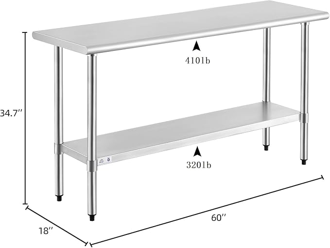 ROCKPOINT Stainless Steel Table - Image 3
