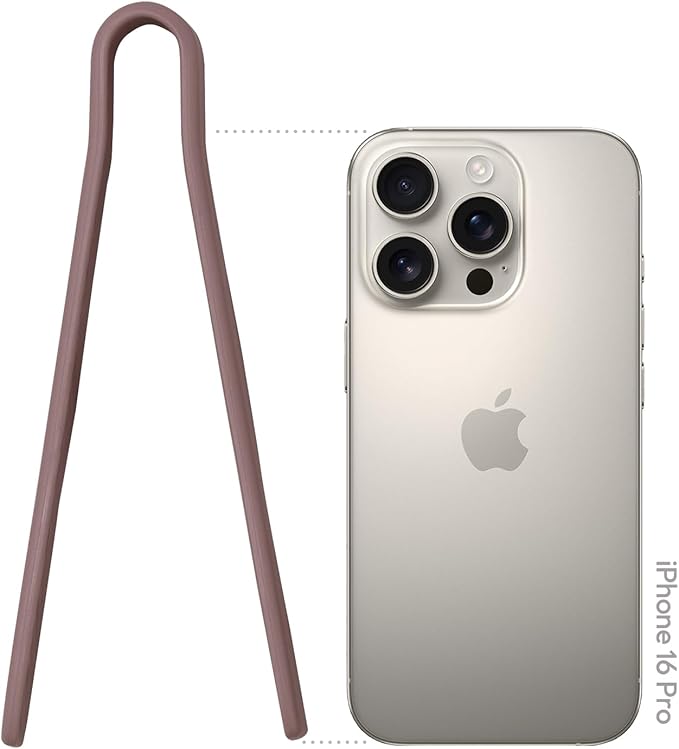 Tongs: 7 Inch Silicone Non-Scratch Mini Tongs in Cocoa