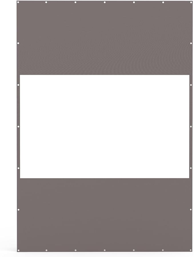 Domi Heavy Duty Outdoor Clear Panel Curtain, 18 oz Waterproof PVC Polyester - Image 8
