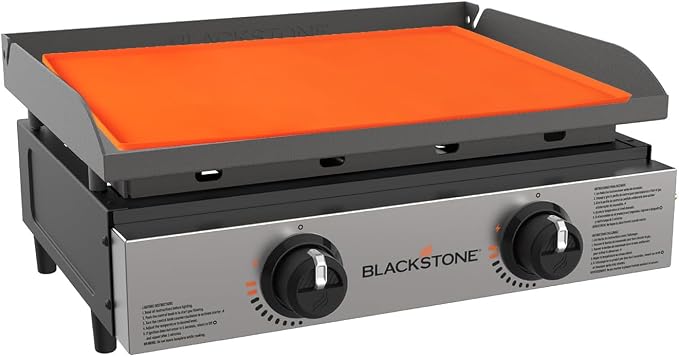 Blackstone Grill Mat 22 inch, Silicone Protective Cover by POPQEEN