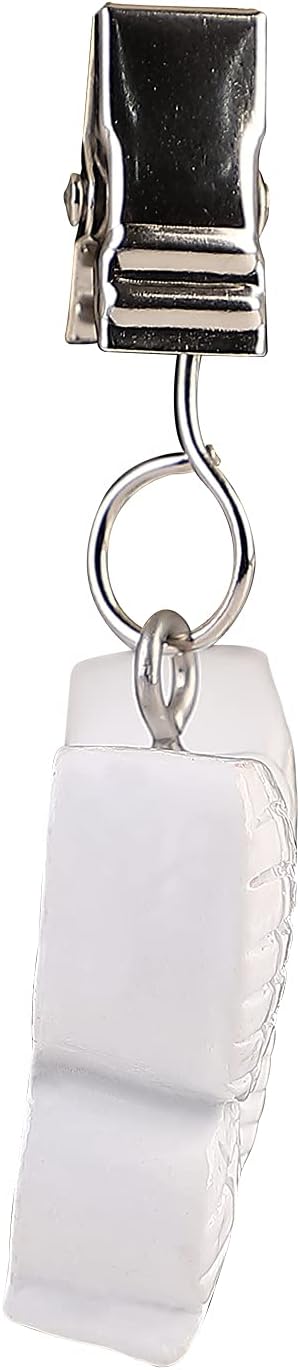 TwoFish Home Set of 4 White Butterfly Resin Tablecloth Weights Clips White - Image 6
