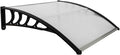 Simply-Me 40" x 40" Door Window Awning Polycarbonate Cover Front Door Outdoor by Unknown
