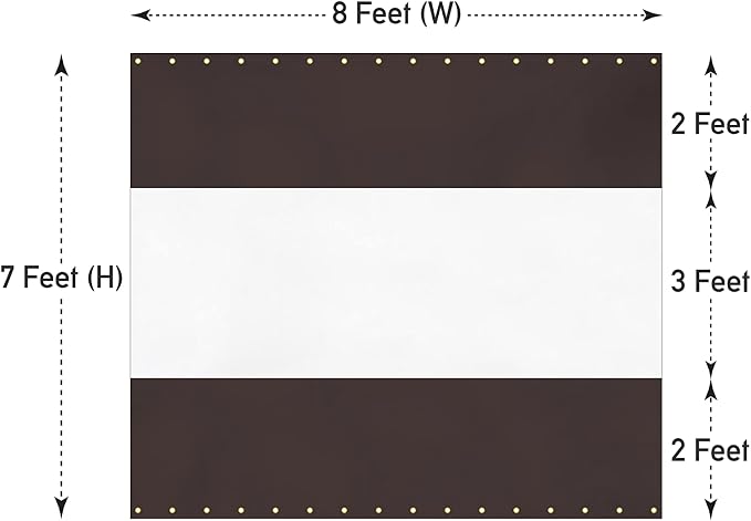 Covers & All Outdoor Clear Panel Curtain, 12 oz Vinyl Outdoor Curtains - Image 2