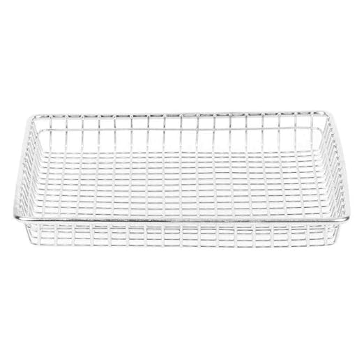 G.E.T. 4-83599 Stainless Steel Metal Rectangular Wire Serving Tray Stainless - Image 3