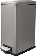Bathroom Trash Can with Lid, 16.7L/ 4.4 Gallon Trash Can with Removable Inner by JM%C2%B7YIPENG