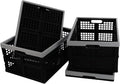 34-Liter Collapsible Storage Crates/Stackable Storage Container Basket by Doryh