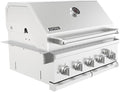 Spire Premium 5 Burner Built In Gas Grill Island Head, Stainless Steel 30 Inch by Spire