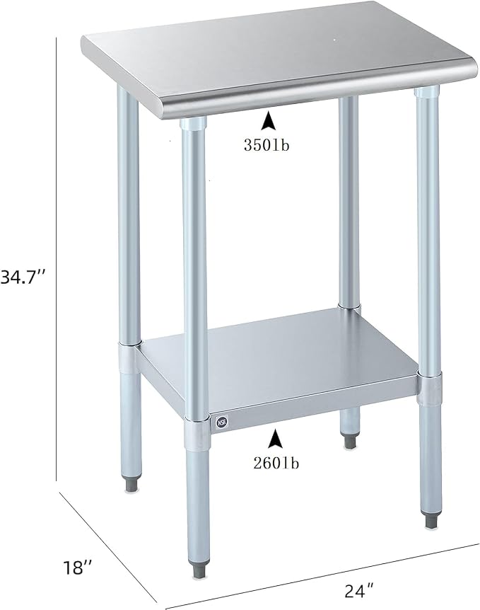 ROCKPOINT Stainless Steel Table - Image 4