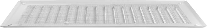 Square Ventilation Grille / 3" x 10" Inch Inside Measurement/White Metal Air - Image 6