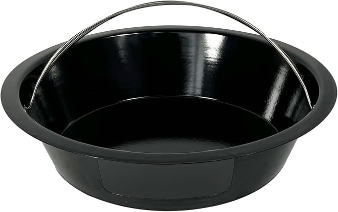 KAMaster Ash Can with Handle Compatible with XL Big Green Egg, Charcoal Ash by KAMaster