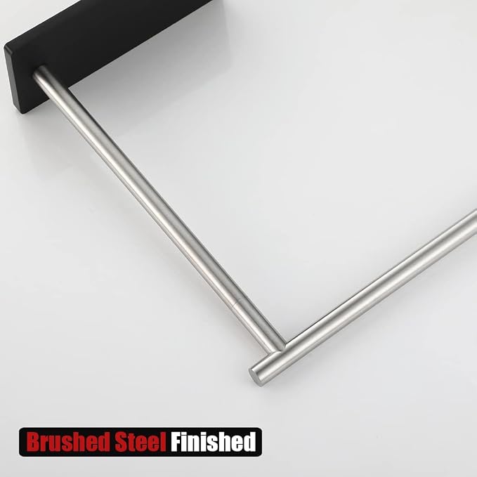 JQK Hand Towel Holder Stand Brushed, Modern Tree Rack Free Standing - Image 8