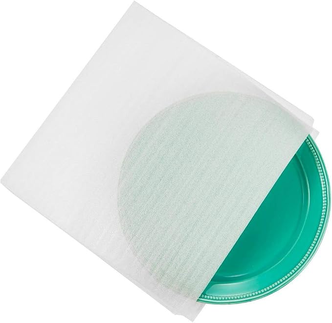 50 Cushion Foam Pouches 12" X 12", Foam Wrap Pouches protect Dishes, and by ALIN