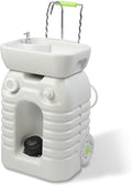 VINGLI 45L Upgraded Portable Sink| Rolling Hand Wash Basin Stand by VINGLI