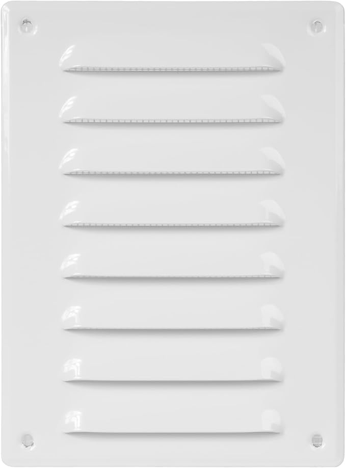 Repa Market 5.5" x 7.5" Inch White Steel Air Vent Cover by RepaMarket