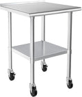HARDURA Stainless Steel Table 24 x 30 Inches by HARDURA