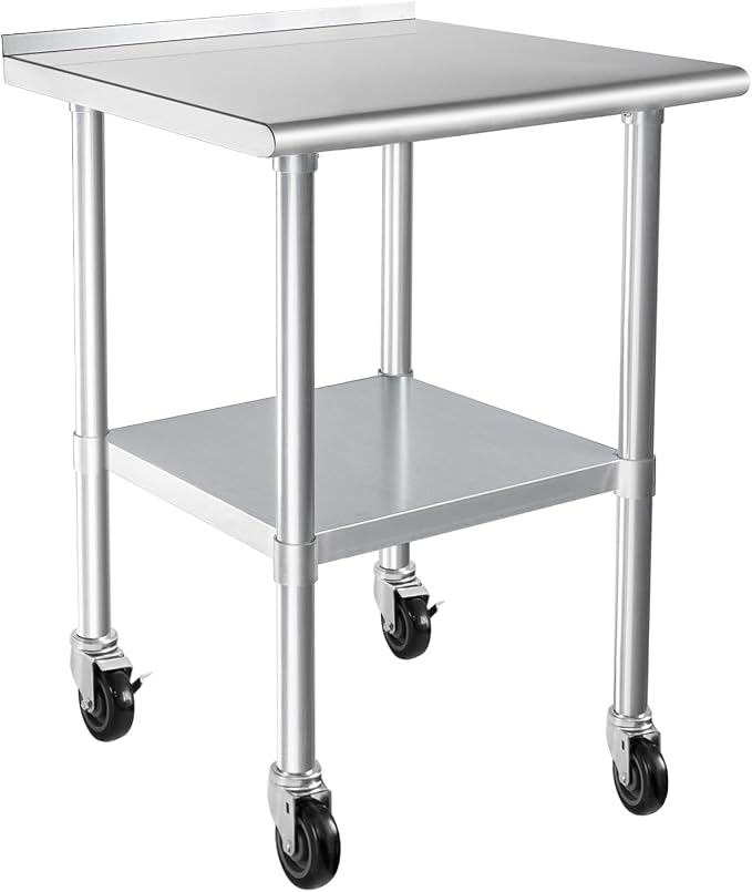 HARDURA Stainless Steel Table 24 x 30 Inches by HARDURA