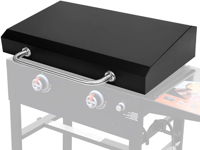 Upgraded Griddle Lid for Blackstone 28'', Hinged Lid for Blackstone 1517 1853 by Grisun