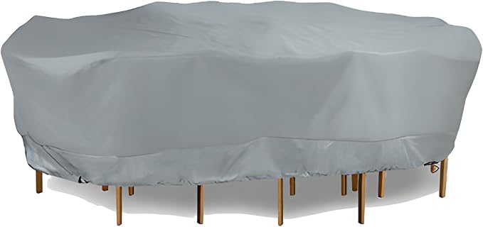 Eevelle Meridian Patio Oval Table Set Cover by Eevelle