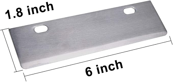 Grill Scrapers Blade Replacement Heavy Duty Rust Grill Blades Outdoor BBQ Tools - Image 2