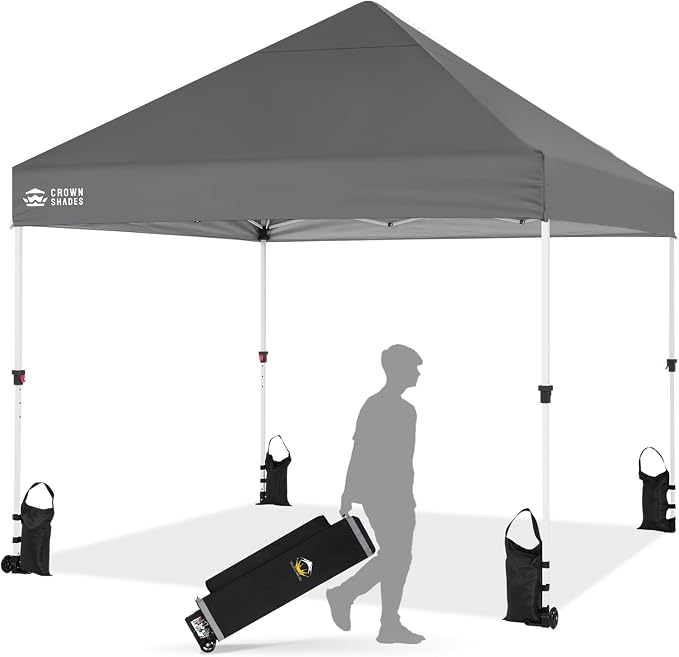 CROWN SHADES 10x10 Heavy Duty Canopy by CrownShades