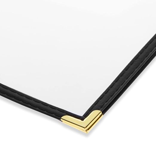 Juvale Clear Menu Covers 8x11 in 4 View - Image 5