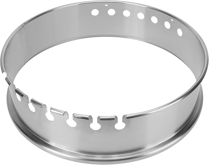 only fire Shish Kabob Set with Stainless Steel Ring, Automatic Skewers Turner - Image 7