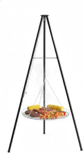 Campfire Tripod Grill, Adjustable Height BBQ Grill Grate by Unknown