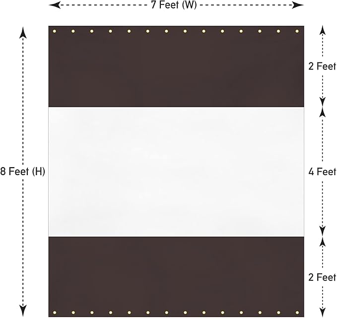 Covers & all Outdoor Clear Panel Curtain, 12 oz Vinyl Outdoor Curtains - Image 2