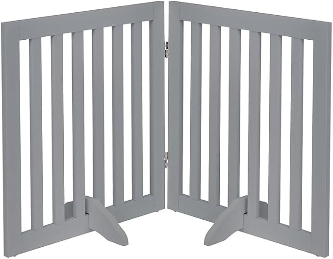 unipaws 24”H Free Standing Pet Gate by unipaws