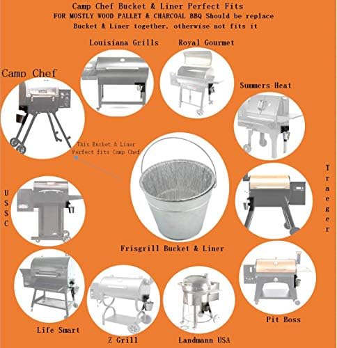 Firsgrill Replacement for Camp Chef, Pit Boss drip pan Grease Bucket and - Image 7