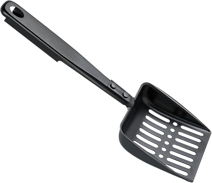 Hollow Out Fireplace Ash Sifter, Metal Black Coal Shovel Heat Resistant by Unknown