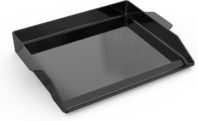 Onlyfire Universal Enamelled Cast Iron Griddle, BBQ Flat Top Griddle by onlyfire