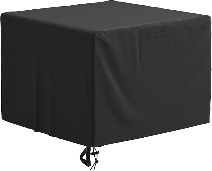 SHINESTAR 32 Inch Fire Pit Cover Square, Fits by SHINESTAR