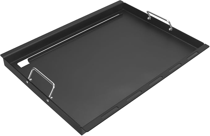 Full-Size Griddle Inserts for Weber Summit 400 Gas Grills, Flat Top Griddle by DELSBBQ