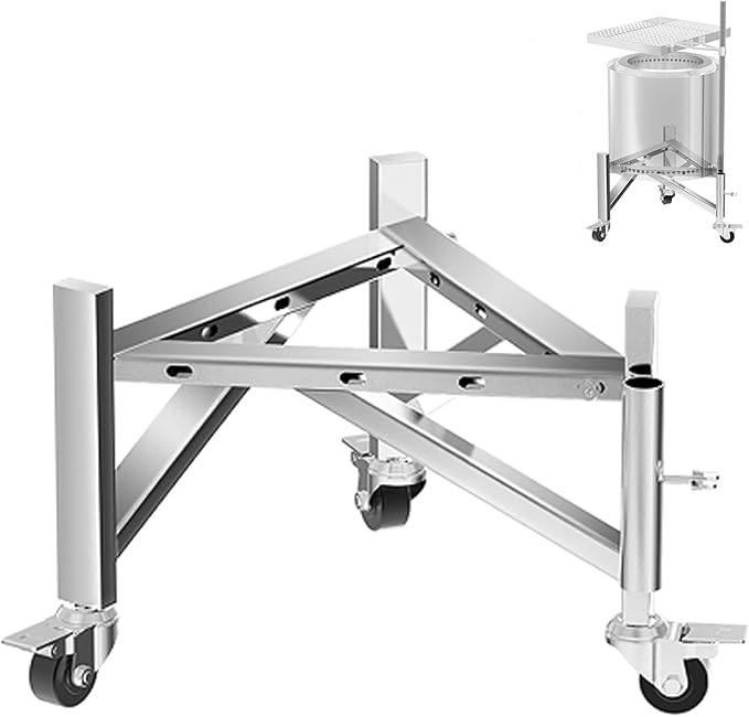 Universal Firepit Stand for 15" 17" 19.5" 22" 25" 27" FirePit, Stainless Steel by PHYESUVIN