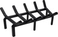 17 Inch Fireplace Grate Heavy Duty Solid Steel Fire Grate by TwentyNext