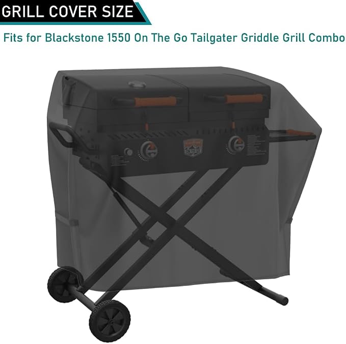 ZJYWSCH Griddle Cover for Blackstone 17" On The Go Tailgater Grill Griddle - Image 2