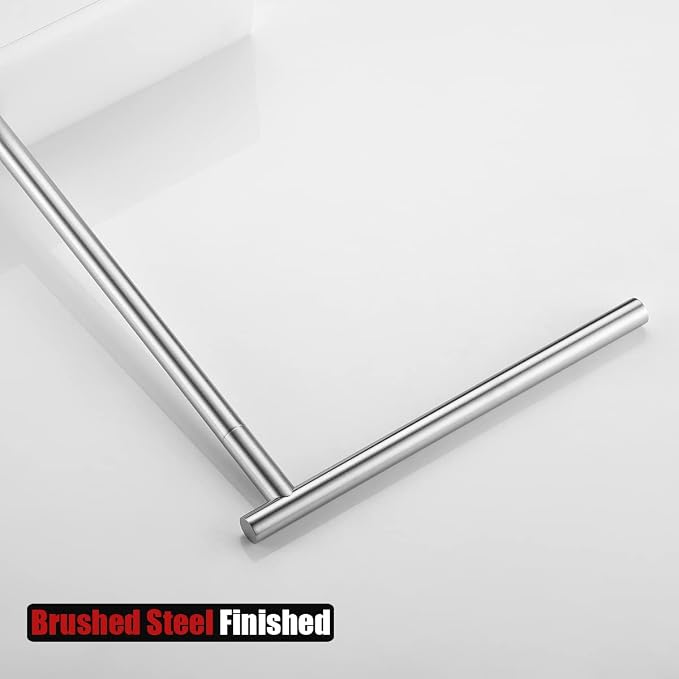JQK Hand Towel Holder Stand Brushed, Modern Tree Rack Free Standing - Image 8