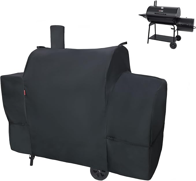 Outdoor Grill Cover for Royal Gourmet CC2036F Barrel Charcoal Grill, Cover Geny by CoverGeny