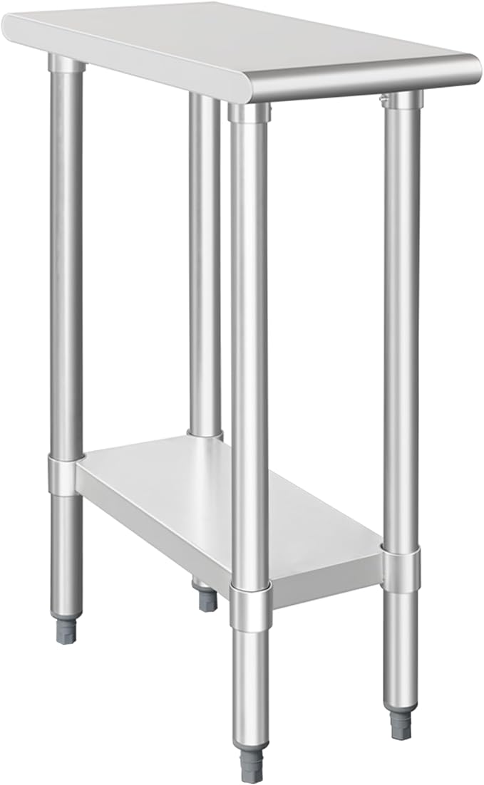 HARDURA Stainless Steel Table 24X12 Inches by HARDURA